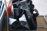 2 Crates Of Plastic Bench Brackets