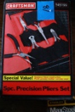 Craftsman 5 Pc. Precision Plier Set