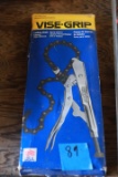 Vise Grip Locking Chain Clamp-Wrench