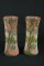 Pair Of Painted Vases