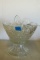 Pressed Glass Punch Bowl