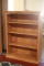 Oak Finish Book Case