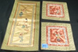 3 Asian Table Mats