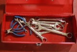 Metal Tool Box & Contents