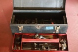 Metal Tool Box & Contents