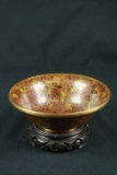 Cloisonne Bowl On Stand