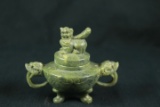 Asian Stone Covered Incense Burner