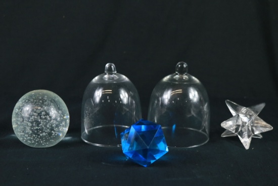 5 Misc. Pieces Of Glass