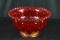 Ruby Glass Bowl