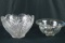 2 Glass Bowls