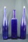 3 Cobalt Blue Vases