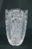 Etched Glass Vase