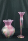 2 Rueven Glass Vases