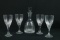 Shannon Crystal Decanter & 4 Glasses