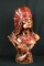 Ceramic Native American Bust
