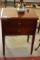 Mahogany 2 Drawer Night Stand Made By Permacraft