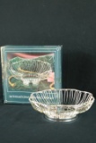 International Silver Company Silver Plated Wire Basket In Box