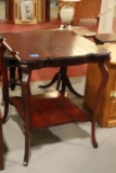 2 Tier Antique Table