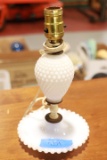 Milk Glass Lamp