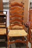 2 Five Ladderback Chairs