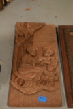 Wood Carved Wall Hanging