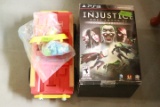 Play Station 3 Injustice Gods Among Us Collectors Edition & Child's Toy