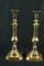 Pair Of Brass Candle Sticks