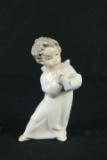 Lladro Angel Playing Flute Figurine