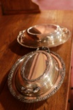 2 Silver Plated Serving Pieces