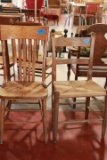 2 Oak Chairs