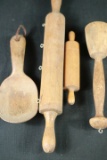 4 Wooden Kitchen Tools