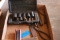 Box Of Sockets, Allen Wrenches, Chisels, & Square