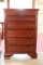 American Design Furniture Company 5 Piece Cherry Bedroom Set