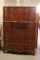 Vintage Inlay Chest With Drawers