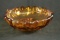 Amber Glass Bowl