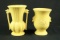 2 McCoy Vases