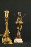 2 Brass Lamps