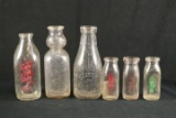 Assorted Milk Bottles