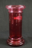 Cranberry Glass Vase