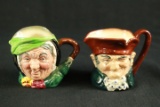 Royal Doulton Old Charlie Mug & Royal Doulton Sairey Gamp Mug