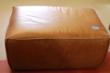 Leather Ottoman