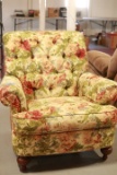 Ethan Allen Floral Arm Chair