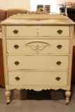 Four Drawer Painted Chest