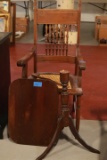 Arm Chair & Table