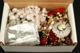 Box Of Costume Jewelry