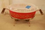 Pyrex Dish On Stand