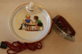 Child's Bowl & Miniature Iron
