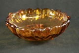 Amber Glass Bowl