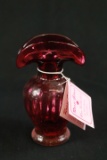 Rossi Glass Cranberry Vase