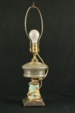 Antique Converted Oil Lamp